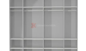 Μοντέρνα συρόμενη ντουλάπα με καθρέπτη