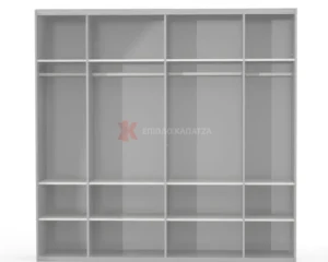 Συρόμενη ντουλάπα με καθρέπτη