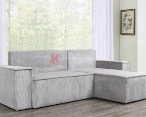 Γωνιακός καναπές κρεβάτι με αποθηκευτικό χώρο