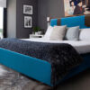 Κρεβάτι ντυμένο σε μοντέρνο σχεδιασμό Έπιπλο Καπατζά