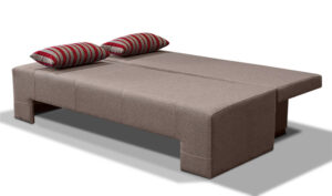 Μοντέρνος καναπές κρεβάτι με αποθηκευτικό χώρο ανοιχτός