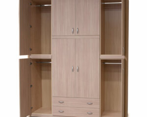 Τετράφυλλη ντουλάπα δύο εποχών