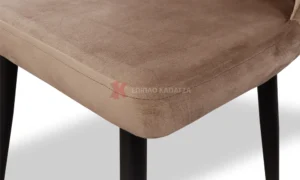 Μοντέρνα καρέκλα κουζίνας με ύφασμα