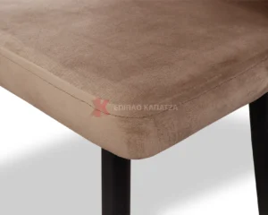 Μοντέρνα καρέκλα κουζίνας με ύφασμα