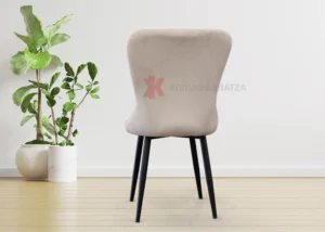 Μοντέρνα καρέκλα κουζίνας με ύφασμα