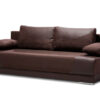 Μοντέρνος καναπές κρεβάτι καφέ χρώμα Έπιπλο Καπατζά