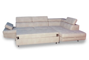 Καναπές γωνία με διπλό κρεβάτι