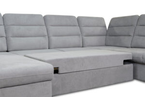 Καναπές κρεβάτι σε σχήμα Π