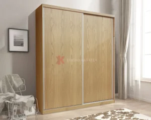 Ντουλάπα με συρόμενες πόρτες σε Δρυ