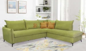 Σαλόνι γωνία με Easy Clean ύφασμα