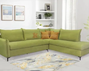 Σαλόνι γωνία με Easy Clean ύφασμα