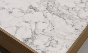 Τραπεζάκι σαλονιού με όψη White Marble