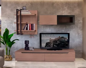 Σύνθεση Tv σε ξύλο Δρυ