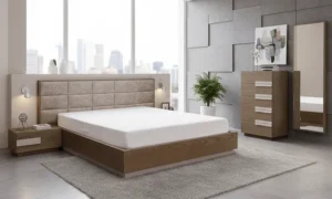 Σετ Κρεβατοκάμαρας σε Φυσικό Δρυ