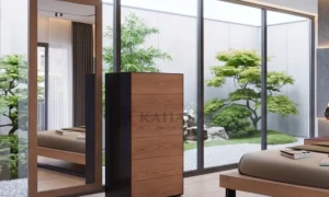 Σετ κρεβατοκάμαρας με ντυμένο κρεβάτι