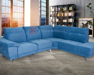 Γωνιακός καναπές με ηλεκτρικό μηχανισμό Relax