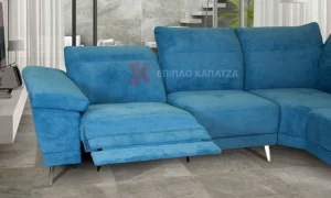 Γωνιακός καναπές με ηλεκτρικό μηχανισμό Relax