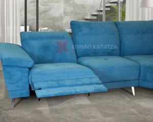 Γωνιακός καναπές με ηλεκτρικό μηχανισμό Relax