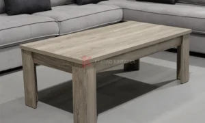 Τραπεζάκι σαλονιού με τετράγωνα πόδια