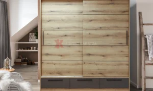 Ντουλάπα συρόμενη με συρτάρια