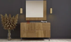 Σετ κρεβατοκάμαρας με τουαλέτα και καθρέπτη