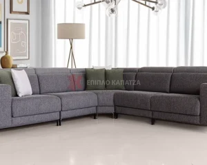 Πολυμορφικό σαλόνι γωνία με προσκέφαλα