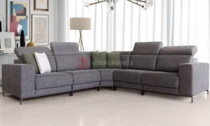 Πολυμορφικό σαλόνι γωνία με προσκέφαλα