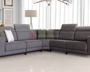 Πολυμορφικό σαλόνι γωνία με προσκέφαλα
