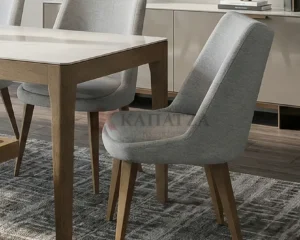 Μοντέρνο σετ τραπεζαρίας με παγκάκι