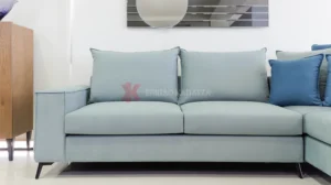 Γωνιακό σαλόνι με Easy Clean ύφασμα