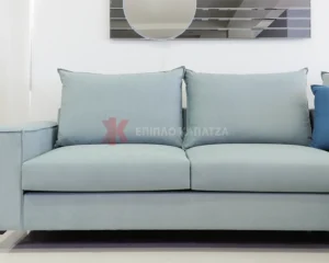 Γωνιακό σαλόνι με Easy Clean ύφασμα