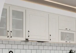 Ολοκληρωμένη πρόταση κουζίνας MDF σε Vintage γραμμή με δυνατότητα επέκτασης.