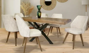 Τραπεζαρία σαλονιού σε δρυ