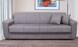 3Θέσιος καναπές με μηχανισμό κρεβάτι και αποθηκευτικό χώρο