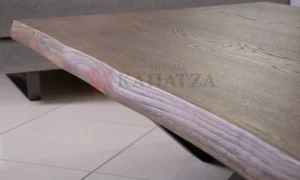 Τραπεζάκι σαλονιού σε ξύλο δρυ Ρουστίκ