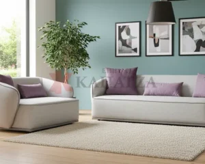 Σαλόνι με 3θέσιο και 2θέσιο καναπέ Minimal Comfort