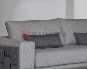 Γωνιακός καναπές με μηχανισμούς ανάκλησης στην πλάτη!