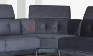 Γωνιακό σαλόνι με μηχανισμούς ανάκλησης στην πλάτη και άφθονο χώρο καθίσματος
