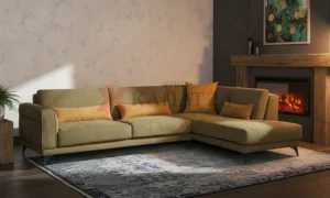 Σαλόνι γωνία Veridian σύγχρονης κομψότητας και άνεσης