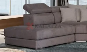 Σαλόνι γωνία Λήδρα με ιδιαίτερο μπάτσο και μηχανισμούς ανάκλησης
