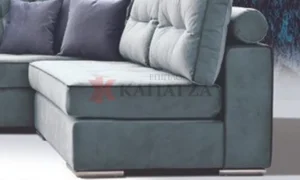 Σαλόνι γωνία Έλυτρο με καπιτονέ μαξιλάρια πλάτης