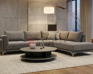 Σαλόνι γωνία Comfort σε μοντέρνο, minimal ύφος