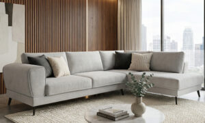 Γωνιακός καναπές Flow Living μοντέρνου σχεδιασμού