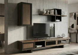 Σύνθεση σαλονιού Urban Loft από μασίφ ξύλο