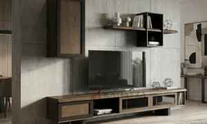 Σύνθεση σαλονιού Urban Loft από μασίφ ξύλο