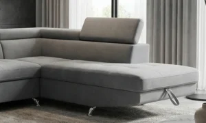 Γωνιακός καναπές με διπλό κρεβάτι