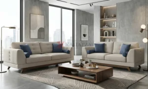 Σετ Σαλονιού με μοντέρνα Σκανδιναβική Αισθητική