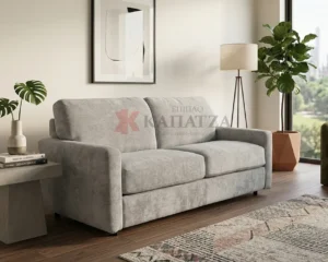 Ιταλικός καναπές 2Θέσιος με μηχανισμό κρεβάτι και αποθηκευτικό χώρο