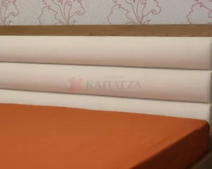 Κρεβατοκάμαρα σε δρυ με Ύφασμα και λάκα
