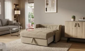 Πολυθρόνα με μηχανισμό κρεβάτι και αποθηκευτικό χώρο